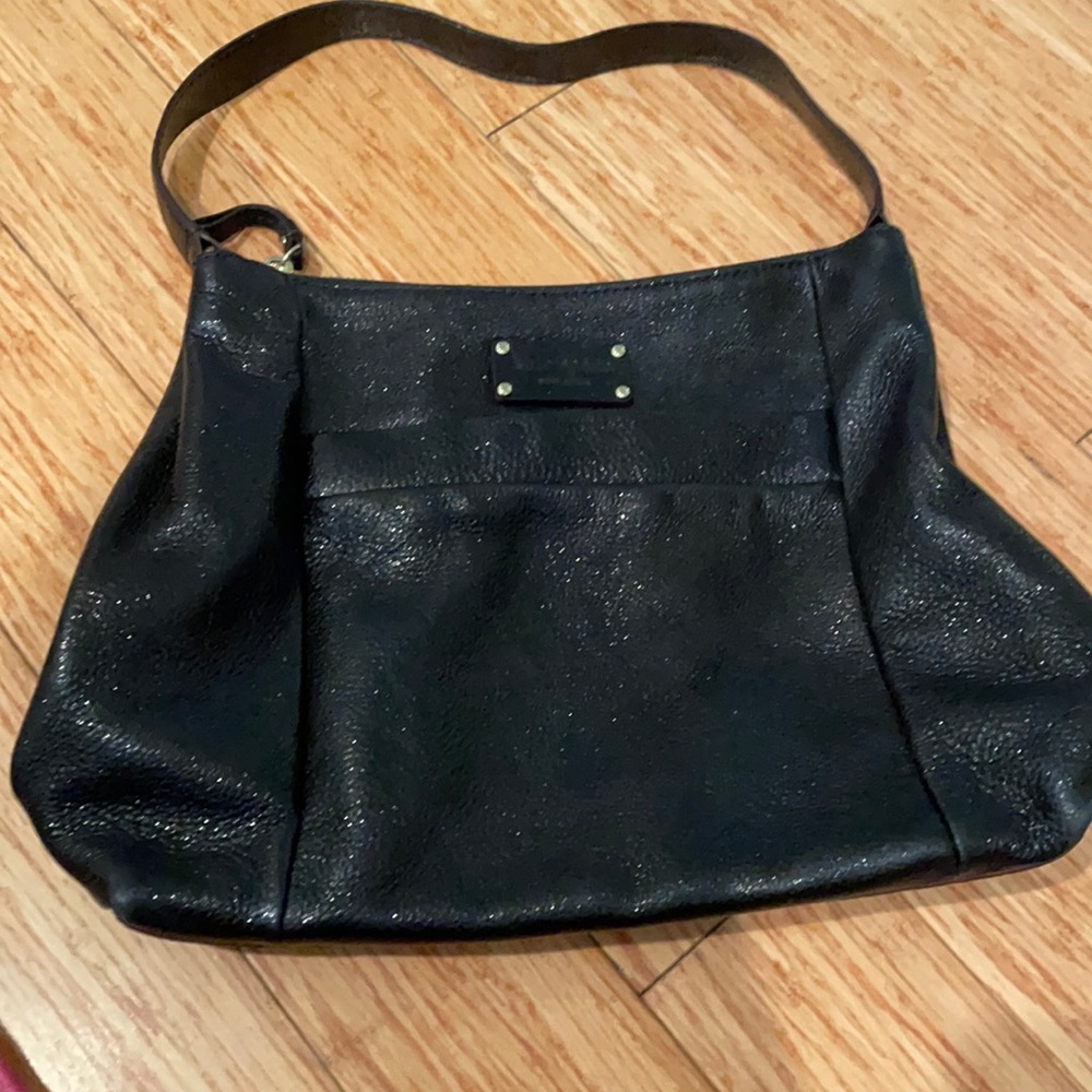Kate spade glitter hobo bag